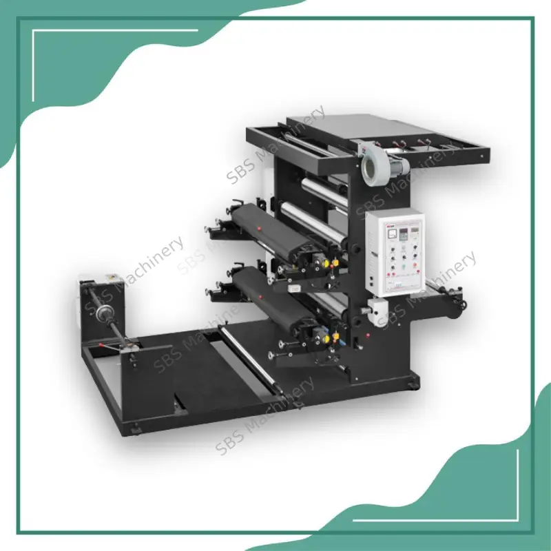 Flexo Non-Woven Bag Printing Machine Double Colour